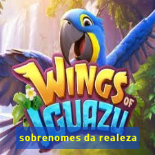 sobrenomes da realeza